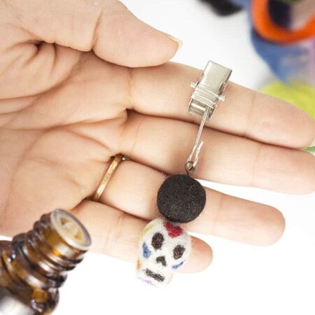 Day of the Dead Essential Oil Car Diffuser - www.triedandtrueblog.com