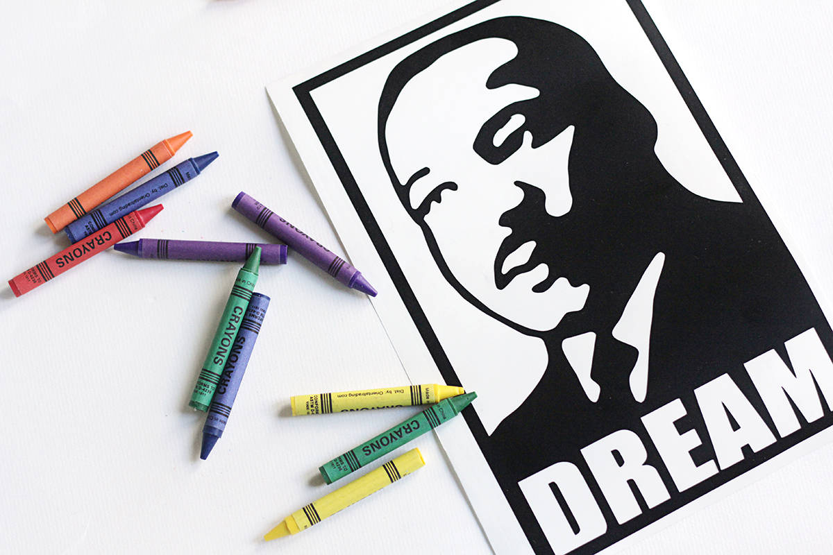 Celebrate Martin Luther King Jr. Day with a captivating project for kids featuring artwork inspired by the iconic civil rights leader.