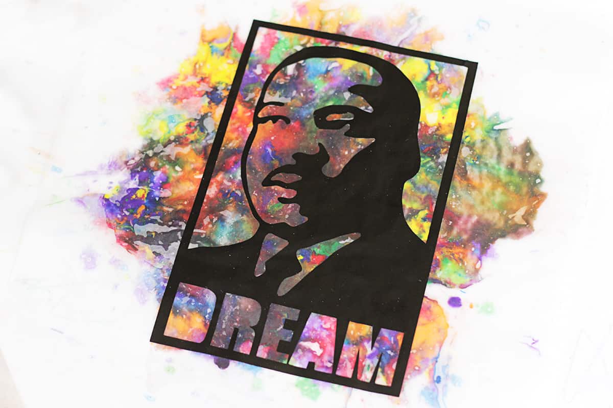 Commemorate Martin Luther King Jr.'s dream with this inspiring t-shirt featuring kids' art. Celebrate Martin Luther King Day with this unique children's artwork t-shirt.